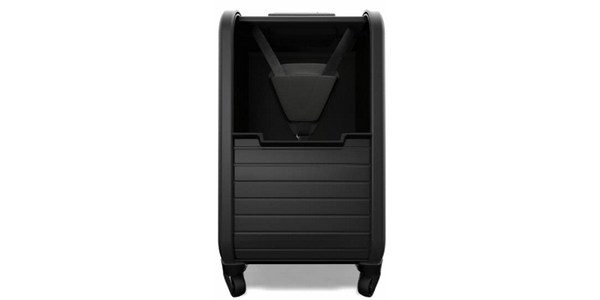 Suitcase With Rolltop Door
