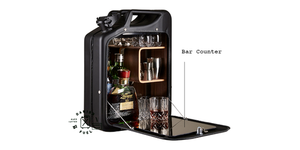 Jerry Can Bar Cabinet